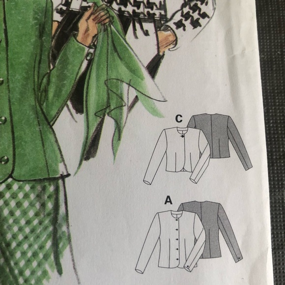 Burda 3596 Sewing Pattern for Jackets - 8 to 18- uncut - Picture 3 of 8